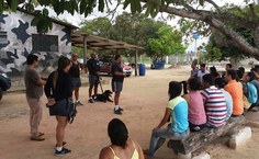 Palestra para os calouros