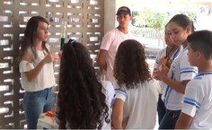 30 estudantes do 5° ano do ensino fundamental da Escola Caetano de Souza, em Igaci participaram do projeto
