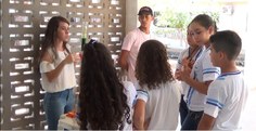 30 estudantes do 5° ano do ensino fundamental da Escola Caetano de Souza, em Igaci participaram do projeto