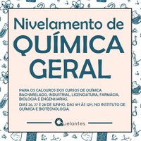 Instituto de Química e Biotecnologia promove nivelamento de Química Geral