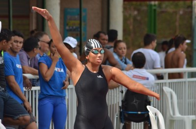 Atleta integra a equipe de natação paraolímpica da Adefal (Arquivo pessoal)