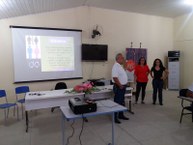 Andréa Pacheco de Mesquita e Roberta Reis dirigiram as atividades