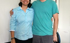 Isadora eo seu orientador