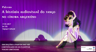 Coordenação de Assuntos Culturais promove palestra sobre tango no cinema argentino