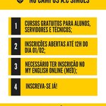 Nucli abre oferta de vagas para curso de Inglês