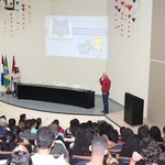 Paespe recepciona alunos da rede pública em aula inaugural