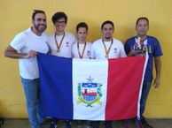 Equipe de xadrez. Foto: Gerência de Esportes