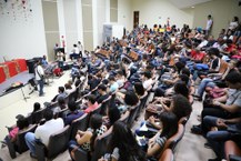 Calourada 2018.2 iniciou nesta segunda-feira (12). Foto: Renner Boldrino