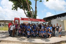 Participantes do projeto Samu nas Escolas