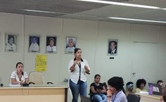 Conselheira Brenda Samello defendeu a prorrogação do mandato dos conselheiros estudantis