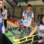 Estudantes alagoanos da educação básica apresentam projetos robóticos na SBPC Jovem