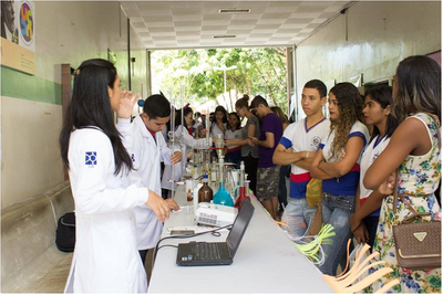 Atividades interativas serão realizadas por alunos. Foto: Arquivo curso de Química Ufal