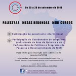 Simpósio em Química e Biotecnologia recebe artigos até dia 16