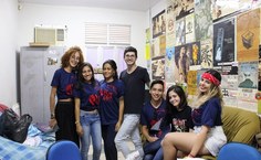 Comissão Organizadora, da direita para esquerda - Vitória, Karol, Maysa, Ezequiel, Paulo, Bela e Thaynara, além de Emídio David que não aparece na foto.jpg