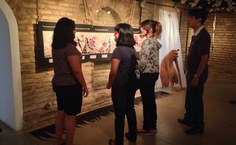 Obra principal da exposição "As 50 histórias que minha avó contava"