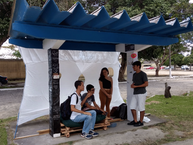 Estudantes de Arquitetura fizeram propostas para aumentar segurança no campus. Foto- Arquivo Pessoal