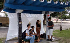 Estudantes de Arquitetura fizeram propostas para aumentar segurança no campus. Foto- Arquivo Pessoal