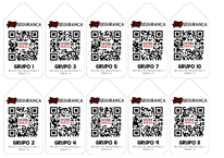 Confira nos QR Codes todos os projetos