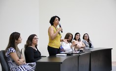 Solenidade de abertura das atividades do Pibid e da Residência Pedagógica. Fotos: Renner Boldrino