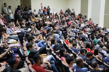 Solenidade de abertura das atividades do Pibid e da Residência Pedagógica. Fotos: Renner Boldrino