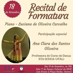 Recital de formatura terá participações especiais