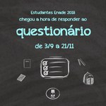 Concluintes inscritos no Enade 2018 já podem preencher Questionário do Estudante