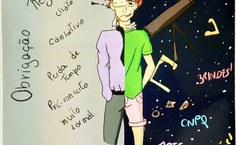 Foto da exposição na Biblioteca Central