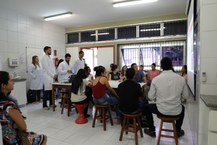 Estudantes de Nutrição participaram da capacitação de merendeiros da rede municipal de ensino