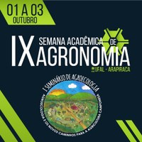 Semana Acadêmica de Agronomia será realizada no Campus Arapiraca