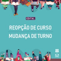 Publicado edital de reopção de curso e mudança de turno