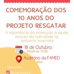 Famed promove comemoração dos dez anos do projeto Resgatar