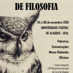 Semana Nacional de Filosofia recebe trabalhos até dia 11