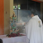 Terço, Procissão e Missa marcam vinda da imagem da Padroeira para a Ufal