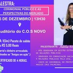 Estudantes realizam evento beneficente sobre Cerimonial Público nesta sexta (6)