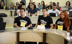 Novos membros vão representar a comunidade estudantil da Ufal. Fotos: Cairo Marttins