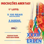 Abertas inscrições para o 32º Encontro Regional dos Estudantes de Enfermagem