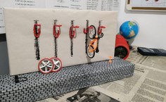 Projeto do bicicletário teve orientação do professor Júlio Tavares