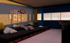 Projeto da sala de descanso