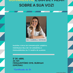 Estudantes promovem atividade sobre saúde da voz