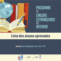 Programa de Línguas Estrangeiras no Interior divulga aprovados