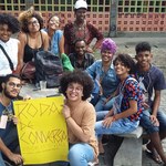 Estudantes participam de Calourada Preta na Ufal