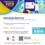 Liga de Farmácia Hospitalar da Ufal seleciona novos membros