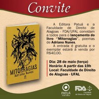 Médico e jurista pela Ufal lança livro de poemas na Faculdade de Direito