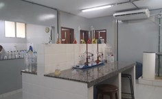Laboratório de Análises Físico Químicas localizado na ETA Pratagy