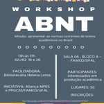 Faculdade de Medicina promove workshop sobre nomas ABNT