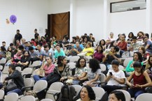 Público lotou auditório Vera Rocha,