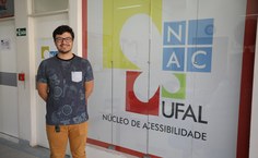 Leonardo Costa, do projeto Mobi Ufal, uma rede de voluntários que se articulam por meio de um grupo no aplicativo de mensagens WhatsApp