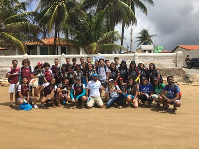 Mutirão de limpeza aconteceu nas praias de Pontal do Peba, em Piaçabuçu e na prainha do Rio São Francisco, em Penedo