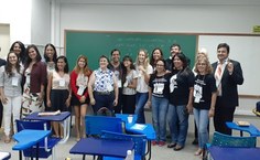 Grupo do minicurso- Advogados, juizes , professores e sociedade civil unidos pela proibiçção do extrativismo