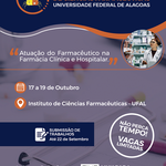 Jornada Regional de Ciências Farmacêuticas inscreve trabalhos até domingo